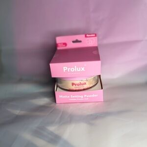 Prolux Matte Setting Powder – Pink Compact Packaging